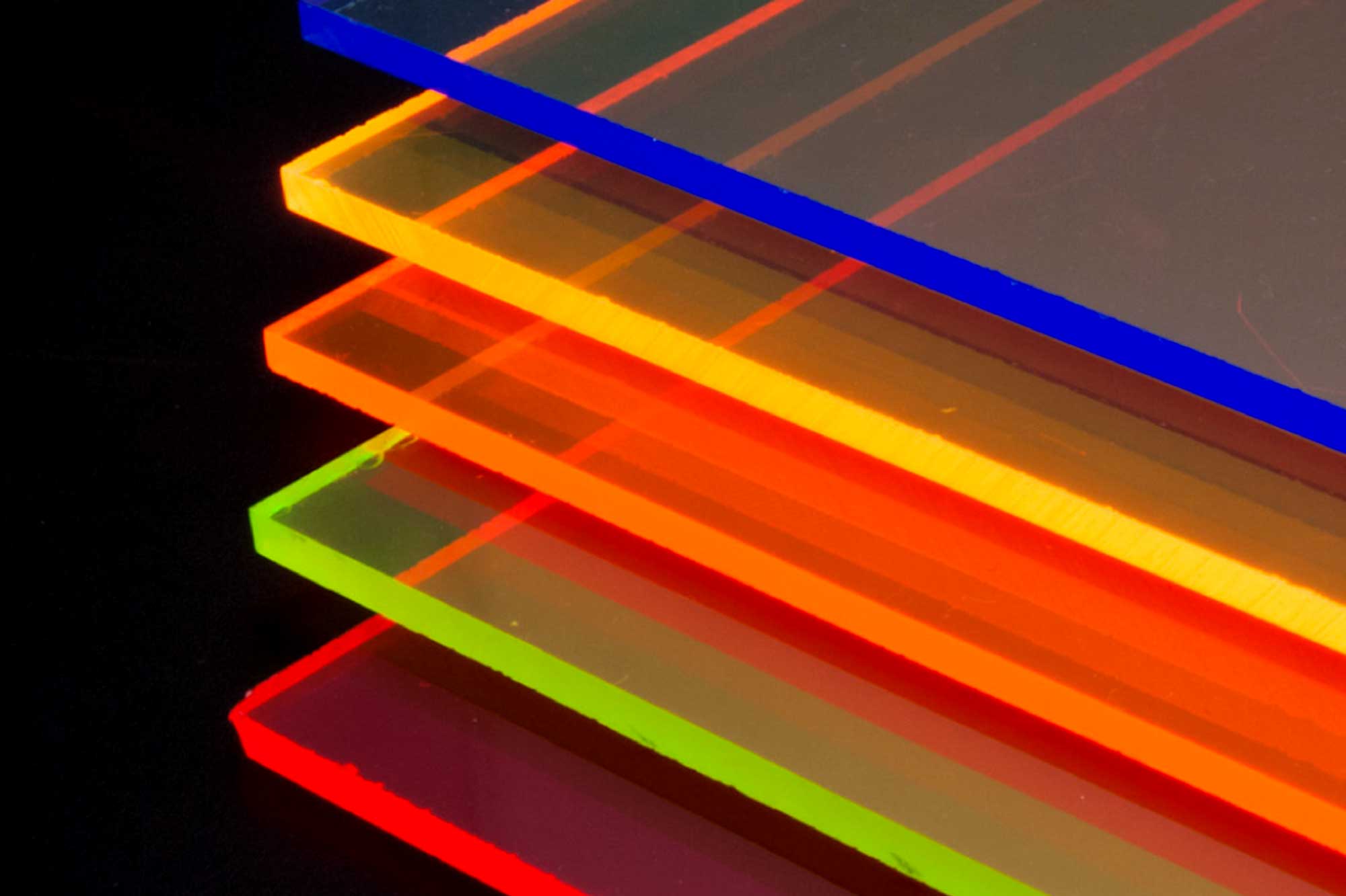 Plastic World Fluorescent Acrylic